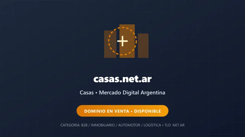 Identidad gráfica y activo digital para Casas en Argentina